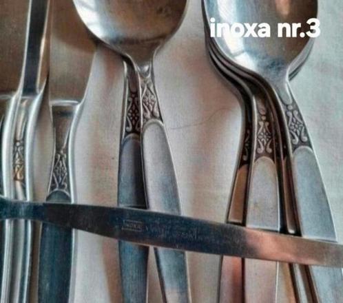 Inoxa massief relief ornamenten bij eetgedeelte, Huis en Inrichting, Keuken | Bestek, Gebruikt, Hout, Ophalen of Verzenden