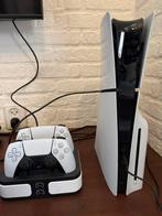 Playstation 5 inclusief 2 spellen en originele doos, Ophalen, Zo goed als nieuw, Playstation 5