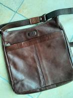 SASA bruine kwaliteits schoudertas ZGAN, Overige merken, Bruin, Ophalen of Verzenden, Zo goed als nieuw