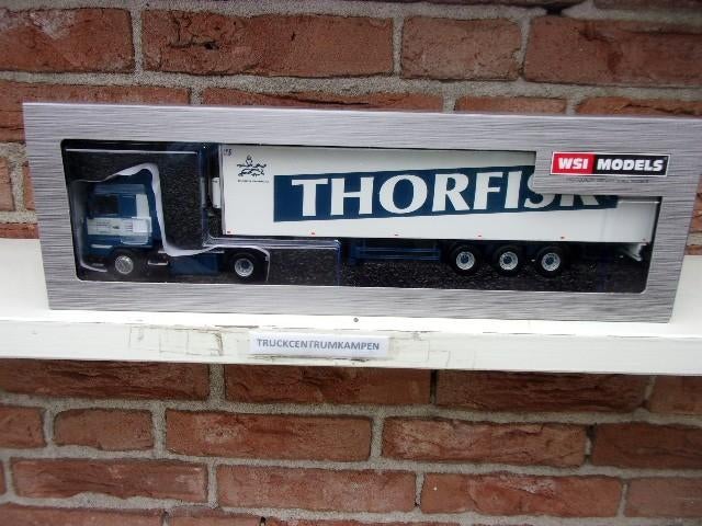 WSI  Scania  3  Streamline  van  Thorfisk., Hobby en Vrije tijd, Modelauto's | 1:50, Ophalen of Verzenden, Nieuw, Bus of Vrachtwagen