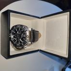 Horloge, Sieraden, Tassen en Uiterlijk, Horloges | Heren, Overige merken, Leer, Polshorloge, Nieuw
