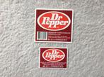 limonade etiketten Dr. Pepper gebotteld door Bavaria  1982, Verzamelen, Verzenden, Nieuw, Overige merken