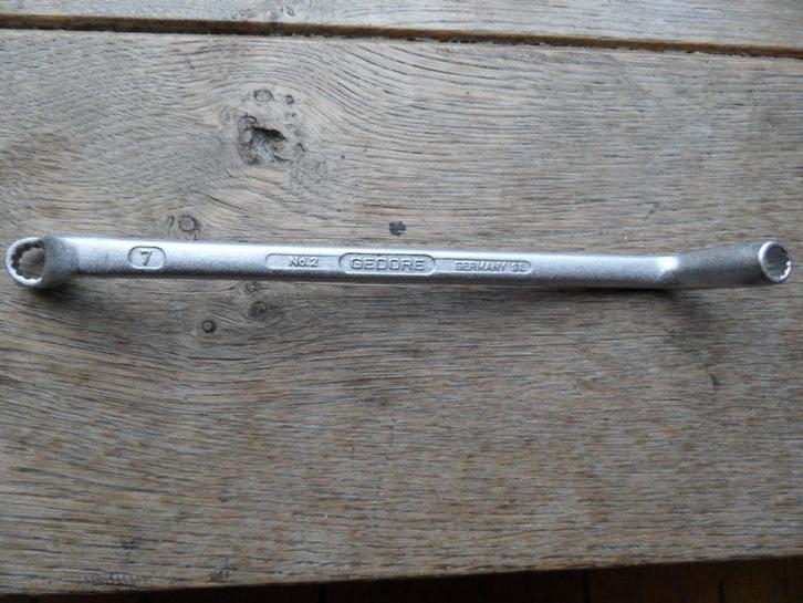 Gedore No 2 ringsleutel set 6 t/m 22 adv 1, Auto diversen, Autogereedschap, Zo goed als nieuw, Ophalen of Verzenden