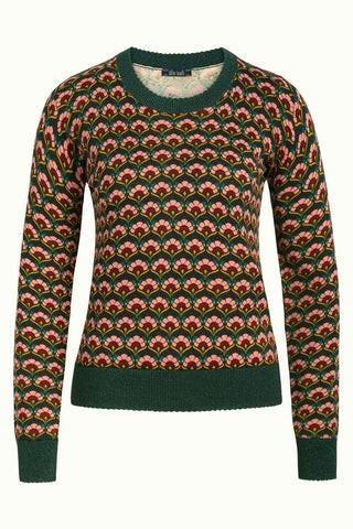 Maat M of 38 King Louie agnes top Muffin roze groen, Kleding | Dames, Truien en Vesten, Gedragen, Maat 38/40 (M), Groen, Ophalen of Verzenden