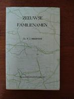 Zeeuwse familienamen - P.J. Meertens (1981), Ophalen of Verzenden, 20e eeuw of later, Gelezen, P.J. Meertens