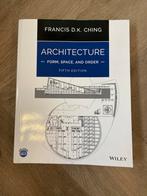 Architectuur: Form, Space, and Order - Francis D.K. Ching, Boeken, Ophalen of Verzenden, Gelezen, Architectuur algemeen, Francis D.K Ching