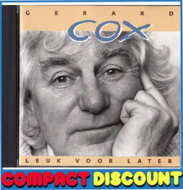 CD Gerard Cox - Leuk voor Later (Robert Long Hans Dorrestijn, Cd's en Dvd's, Cd's | Nederlandstalig, Pop, Ophalen of Verzenden