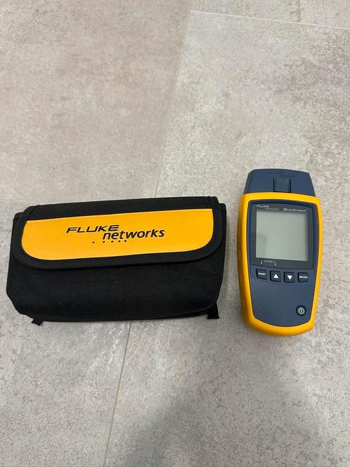Fluke Networks MicroScanner² Kabeltester – Incl. Tas, Doe-het-zelf en Verbouw, Meetapparatuur, Zo goed als nieuw, Overige meters