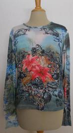 Opvallende mooie print top van Etoile Du Monde! L/4, Maat 42/44 (L), Zo goed als nieuw, Lange mouw, Verzenden