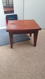 Mooie massieve kersenhouten salontafel 60x45cm, Antiek en Kunst, Ophalen
