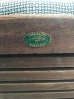 Houten Tuinset 6 persoons, Tuin en Terras, Ophalen, Gebruikt, 6 zitplaatsen, Tuinset