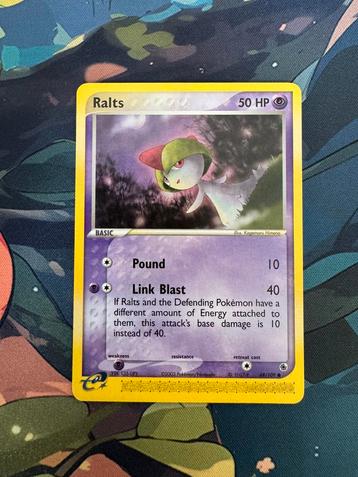 Pokémon kaart Ralts #68 Ruby & Sapphire beschikbaar voor biedingen