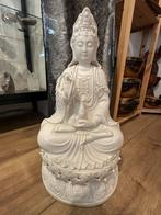 Groot Guanyin beeld – wit porselein– 50 cm hoog, Ophalen, Nieuw