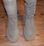 Rootshelter - suede laarzen taupe monster sole - maat 41, Hoge laarzen, Overige kleuren, Rootshelter, Nieuw
