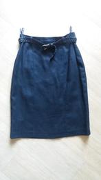 nette blauwe rok met riem, Kleding | Dames, Blauw, Ophalen of Verzenden, Zo goed als nieuw, Maat 36 (S)