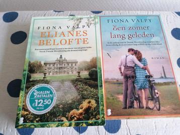 2x Fiona Valpy- Elianes belofte en Een zomer lang geleden beschikbaar voor biedingen