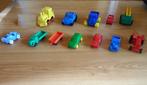 Vinyl / plastic auto’s, 12 stuks, Ophalen of Verzenden, Gebruikt, Auto