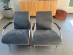 2 stuks Gelderland 5470 Fauteuils design Jan des Bouvrie, Ophalen, Gebruikt, 75 tot 100 cm, 50 tot 75 cm