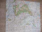 01A Grote Kaart van Nijmegen tot Meppel en Nijkerk tot Goor, Antiek en Kunst, Ophalen of Verzenden