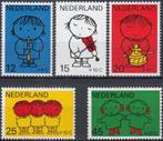Nederland-1969- Kinderzegels - Dick Bruna- NVPH -932 t/m 936, Postzegels en Munten, Postzegels | Nederland, Verzenden, Na 1940