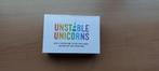 unstable unicorns, Hobby en Vrije tijd, Gezelschapsspellen | Kaartspellen, Een of twee spelers, Ophalen of Verzenden, Zo goed als nieuw