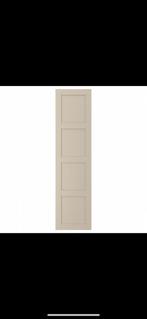 BERGSBO Deur, grijsbeige, 50x195 cm, Huis en Inrichting, Ophalen, Nieuw, 50 tot 100 cm, Minder dan 25 cm