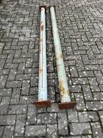 Stalen Kolommen 235cm - Carport/Overkapping, Doe-het-zelf en Verbouw, Metalen, Ophalen, Gebruikt, IJzer