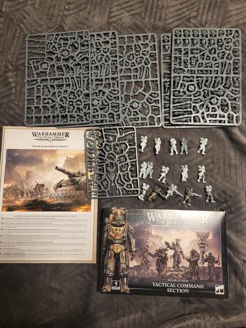 Solar Auxila Lasrifle and Command Sections, Hobby en Vrije tijd, Wargaming, Zo goed als nieuw, Warhammer, Figuurtje(s), Met verf