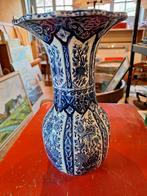 Oude Delfstblauwe Trompetvaas Boch, Ophalen of Verzenden