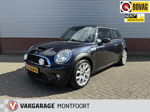Mini Mini 1.6 Cooper S|Automaat|Leder|Cruise|Clima|Navi|Glaz, Auto's, Mini, Bedrijf, Te koop, Cooper S, ABS, Airbags, Airconditioning