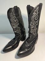 Vintage Justin cowboy laarzen maat 11.5 US 43.5 EU EUC, Gedragen, Zwart, Ophalen, Boots