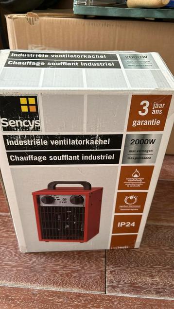 Industriële ventilatorkachel (Sencys) 