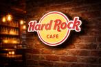 Hard Rock Cafe lichtbord, Ophalen of Verzenden, Lichtbak of (neon) lamp