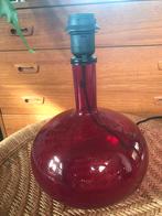 Vintage / retro tafellamp Ljusas Uvas Anne Nilsson rood ❤️, Vintage, retro, Ophalen of Verzenden, Minder dan 50 cm, Glas