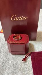 Cartier trouwring met kristallen maat 9., Sieraden, Tassen en Uiterlijk, Ringen, IJzer of Staal, Nieuw, Ophalen of Verzenden, Kleiner dan 17