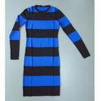 Nikkie blauw zwart gestreept jurk 36/38 S/M, Kleding | Dames, Jurken, Blauw, Maat 38/40 (M), Nikkie, Zo goed als nieuw
