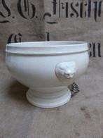 Prachtige terrine BOCH leeuwenkopjes beboterd / soepterrine, Antiek en Kunst, Ophalen of Verzenden