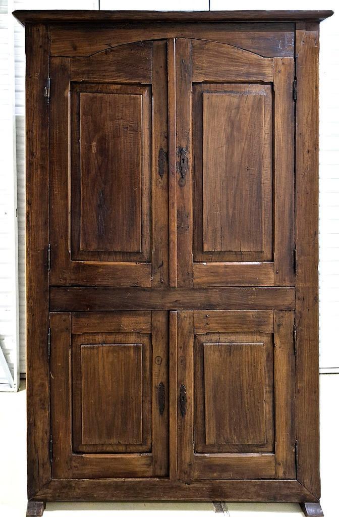 Antieke 4-deurs kast, Antiek en Kunst, Antiek | Meubels | Kasten, Ophalen