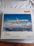 Herpa etihad 777-300 1/200 model, Verzamelen, Luchtvaart en Vliegtuigspotten, Nieuw, Ophalen of Verzenden