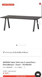 Mooie Eettafel - Stijlvol en Praktisch!, Huis en Inrichting, Tafels | Eettafels, Ophalen, Eikenhout, 50 tot 100 cm, Zo goed als nieuw