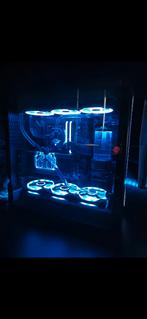 Gamecomputer watergekoeld, Computers en Software, Desktop Pc's, Ophalen, Gebruikt, Gaming