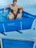 Intex 220x150 hoog 60cm met filterpomp, Ophalen, Gebruikt, Minder dan 80 cm, 200 tot 400 cm