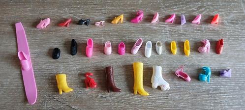 Enkele barbie schoenen laarsjes pumps sneakers slippers ski, Kinderen en Baby's, Speelgoed | Poppen, Zo goed als nieuw, Barbie