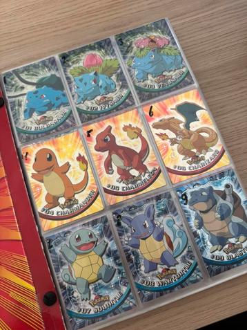 Pokemon Topps Tcg kaarten gehele collectie eerste generatie beschikbaar voor biedingen