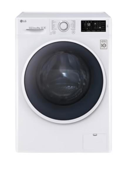 Wasmachine LG Direct Drive, Witgoed en Apparatuur, Wasmachines, Zo goed als nieuw, Voorlader, 6 tot 8 kg, 85 tot 90 cm, 1200 tot 1600 toeren