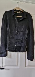 Prachtige zwarte blouse IVY BEAU, Ophalen of Verzenden, Zo goed als nieuw, Maat 42/44 (L), Zwart