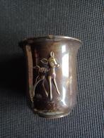 Verzilverde Disney Bambi beker WDP 1960, Ophalen, Bambi of Dumbo, Gebruikt, Servies