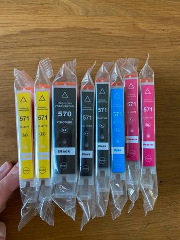 Inkt cartridges Canon PGI-570 CLI-571 XL NIEUW beschikbaar voor biedingen