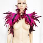Roze dames victoriaanse veren bolero (kraag gothic sjaal), Kleding | Dames, Carnavalskleding en Feestkleding, Historisch, Nieuw
