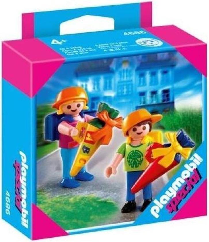 Playmobil: 4686 Eerste Schooldag, Kinderen en Baby's, Speelgoed | Playmobil, Nieuw, Ophalen of Verzenden